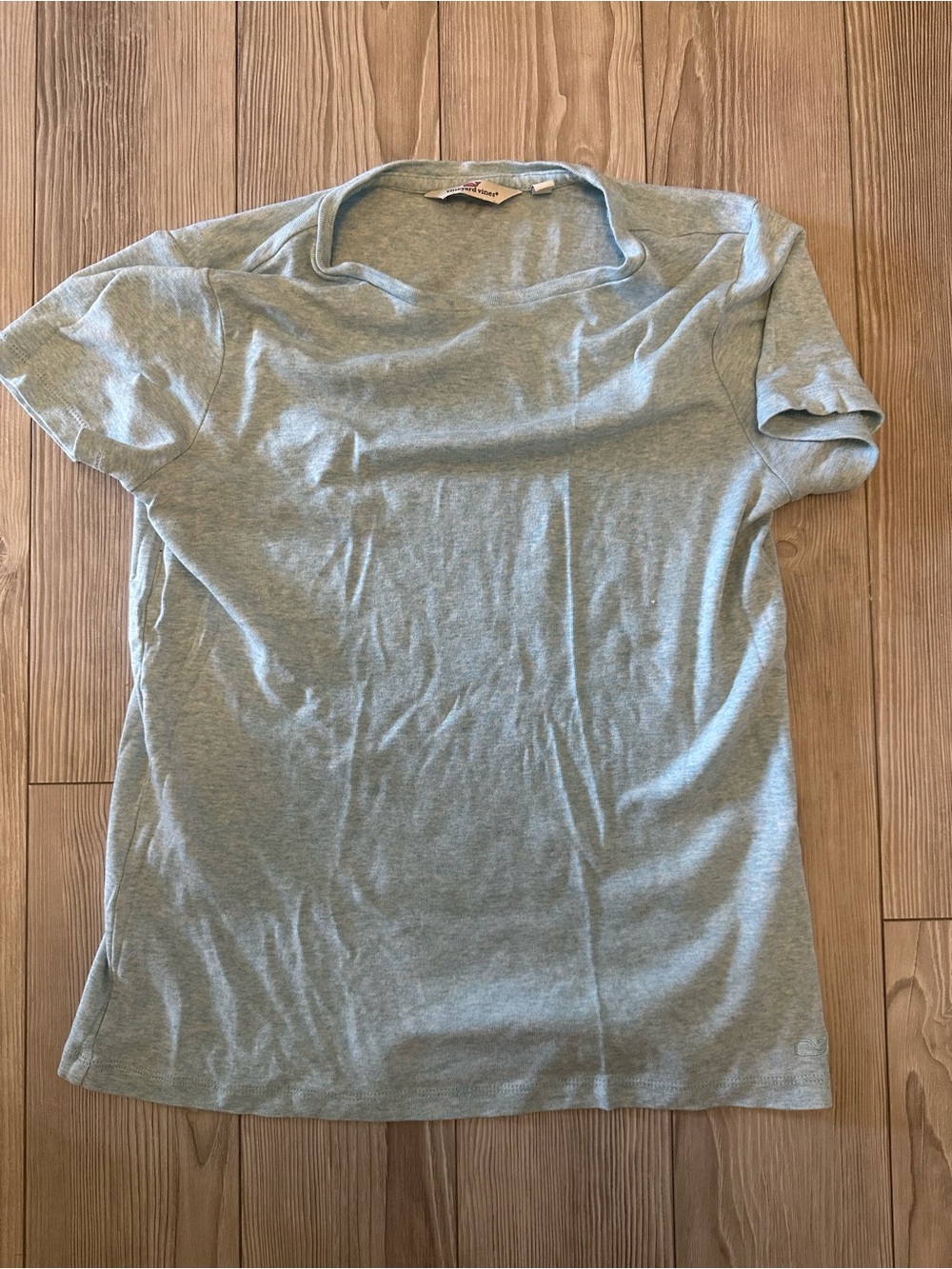 Vineyard Vines Light Gray Short Sleeve Tee